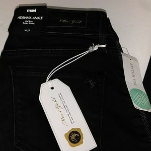 NWT Mavi Gold Adriana Skinny Ankle W27 dark blue w